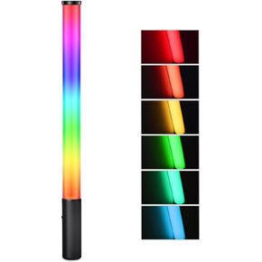 BGNing W150RGB RGB Selfie Light 2500-9000±200k Selfie Phone Light LED Camera Video Light with 0-360° Full Color (W150RGB-I)