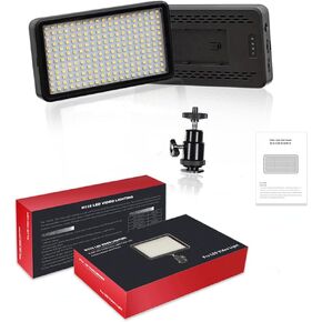 Flat Led Beauty Photography Video Light Vlog Fill Light Dual Color Temperature Portable Light Outdoor Rechargeable Photography Soft Light (Set B)