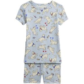 GAP Unisex Baby Short John Pajama Set