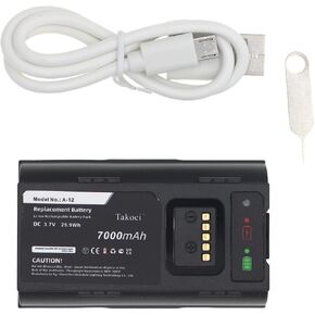 3.7V 6400MAH استبدال 308-50025-03 ، بطارية A-12 متوافقة مع AR‘LO AVD2001 ، الفيديو الأساسي السلكي