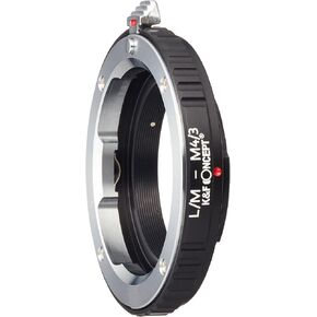 K&F Concept Adapter for Leica M Mount Lens to Micro 4/3 M4/3 Mount Adapter G6 GH