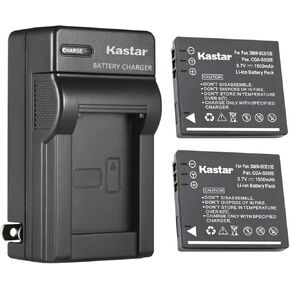 Kastar AC Wall Battery Charger Replacement for Leica BP-DC6 BP-DC6U Battery, Leica BC-DC6 Charger, Leica C-LUX 2 C-LUX 3 Cameras