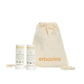 erbaviva Lip and Cheek Balm, 2 Count