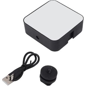 High Brightness Mini Fill Light, Portable LED Phone Light for Livestreaming and Video Conference