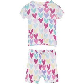 GAP Unisex Baby Short John Pajama Set