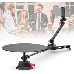 Photography Camera stabilizer, 360 Degree Rotating Camera Slider, Professional Photography Turntable, 360° Panoramic Shooting Tool