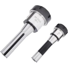 1pc Collet Chuck Handle R8 ER16 ER20 ER25 ER32 ER40 Tool Holder R8 Taper Shank milling Chuck Lathe Machine Tools Drill Chuck(Large Thread (M12),R8-ER32)