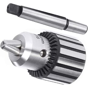 5/64-1/2 Inch Heavy Duty Carbide Drill Chuck 0.5-13mm Mini Lathe with MT2 Morse Taper 2 Arbor K32 Key Lathe Chuck Electric Drill Drill Chuck
