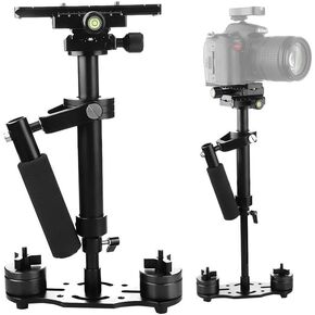 Handle Stabilizer 40cm Photography Video Aluminum Alloy Handheld Stabilizer Shooting DSLR DSLR Camcorder