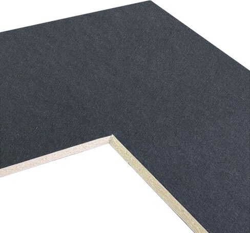 Craig Frames B404 Pre-cut Mat Board for 20x26 Print, 24x30, Textured Black in Saudi Arabia
