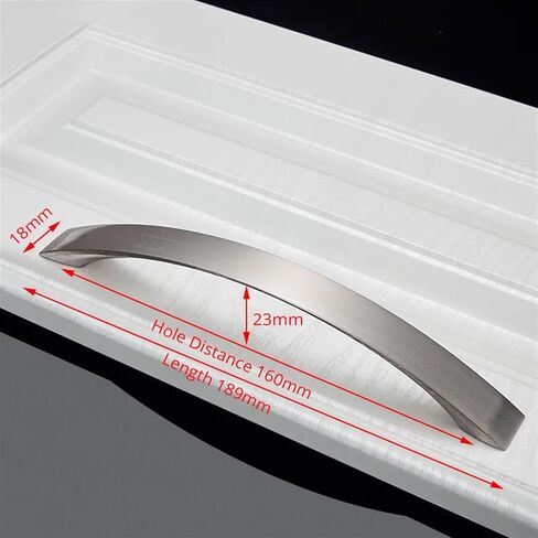 96mm~224mm Cabinet Handles Knobs Aluminum Alloy Door Kitchen Knobs Cabinet Pulls Drawer Furniture Handle Hardware 1Pcs (Color : 3013-160mm) in Saudi Arabia