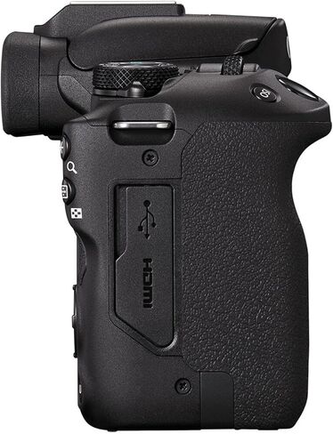 Canon EOS R50 كاميرا بدون مرآة مع RF-S 18-45mm f/4.5-6.3 هي STM و 420-800mm f/8.3 HD Telephoto Zoom Lens + 64 GB Memory + Filters + Tripod + More (30pc Bundle) (متجددة) in Saudi Arabia