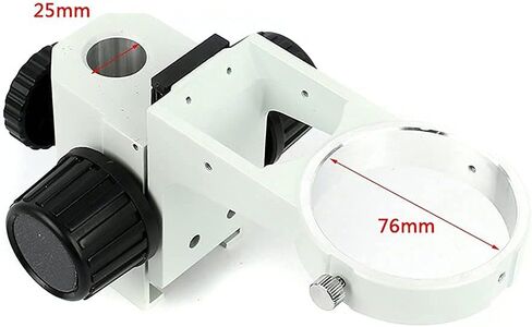 Microscope 1 PCS مجهر مجهر قائد قطرها 76 مم مركزة مع مجهر الذيل تركيز قوس (اللون: أبيض 25 مم) (أسود 25 مم) in Kuwait