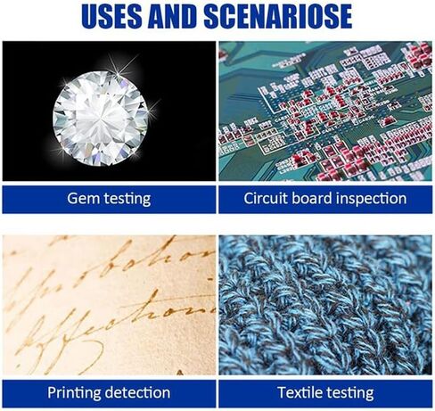 Microscope Accessories Kit 1600x Microscope 3in1 USB المجهر الإلكتروني المحمول مع 8 شرائح مجهر كاميرا تكبير المصابيح in Kuwait