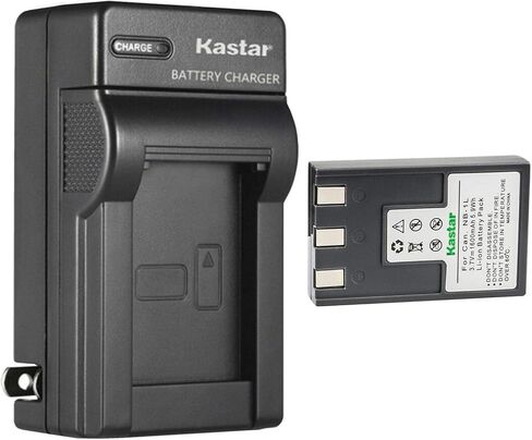 Kastar AC Wall Battery Charger Replacement for Canon Digital IXUS 500, Digital IXUS V, Digital IXUS V2, Digital IXUS V3, Digital IXUS VII, PowerShot S200, PowerShot S230 Cameras in Saudi Arabia