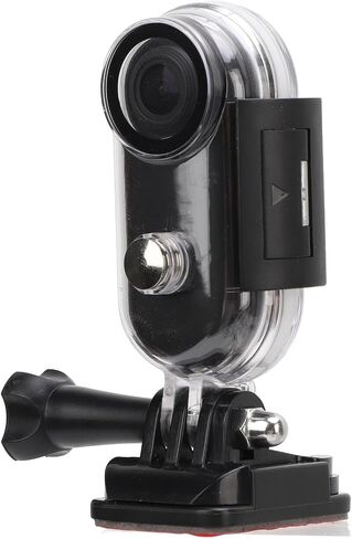 Pilipane 4K 8MP Pet Collar Camera Wireless Wearable Action Camera Helmet Camera 120 Degree Wide Angle for Diving Fishing Cycling Hiking Surfing Travelling (Black) in Saudi Arabia