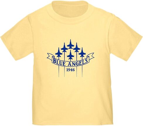 CafePress Blue Angels Fighter Planes Toddler T Shirt Cute Toddler Graphic Tee, 100% Cotton in Kuwait