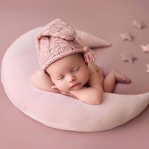 Sanfly حديثي الولادة Props Props Moon Star الذي يطرح مجموعة وسادة المساعدات in Kuwait