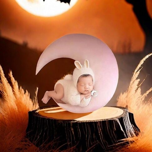 Sanfly حديثي الولادة Props Props Moon Star الذي يطرح مجموعة وسادة المساعدات in Kuwait