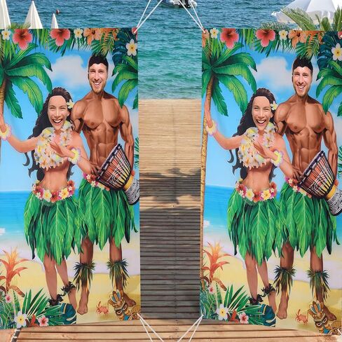 Tudomro 6 x 4 ft Oktoberfest Couple Photo Door Banner Party Decorations in Saudi Arabia