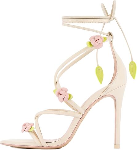 Sexytag الأزهار الكاحل الضيق الدانتيل حتى الخنجر الكعب الكعب in Kuwait