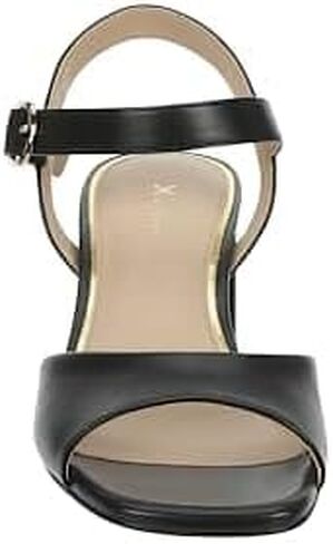 XAPPEAL Hera - Women's Faux Leather Open Square Toe Low Block Heel Dress Sandals in Saudi Arabia