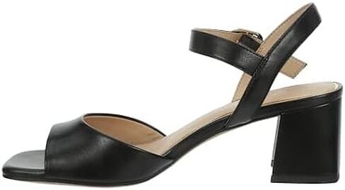 XAPPEAL Hera - Women's Faux Leather Open Square Toe Low Block Heel Dress Sandals in Saudi Arabia