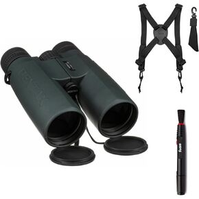 Pentax 10x50 Z-Series ZD WP Binoculars Bundle with Binocular Harness ans Lens Cleaning Pen (3 Items)