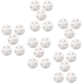 50Pcs Round Doll Noise Maker Repair Fix Toy - Rattle Squeaker Noise Maker Replacement Rattle Insert Crafts Accessories 24mm