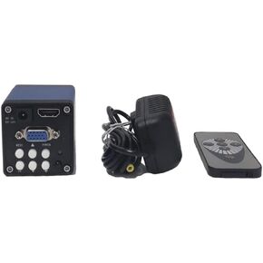 Microscope Accessories kit Slide Preparation camer 8X-130X C-Mount Lens Magnification Zoom 20MP Microscope Camera Microscope Accessories