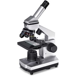 Home Teaching Biological Microscope Scientific Experiment Tool (Size : 1600X)