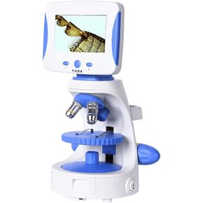 YUTRD ZCJUX 4.3‘’ TV Microscope Biological Laboratory Lad Electronic Digital LED Student Education
