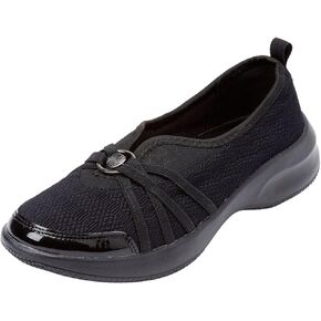 Comfortview Women's Wide Width The Greer Athletic Sneaker