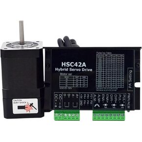 2 Phase 42mm Nema17 0.3NM~1N.M Closed Loop Stepper Servo Motor and Stepper Servo Driver Kit(0.7Nm 42HS48ES KIT)
