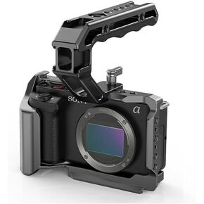 Wear-Resisting Easy to Install Lightweight Top Handle Quick Release Grip Compatible with Camera Cage