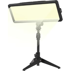 Andoer LED Video Light,16W Mini Photography Lamp Dimmable LED Light Portable Vlog Light 148 LED Beads NP-F Series Battery Powered 3200k-5600K Dimmable with 1/4in Cold Shoe Mount 1/4 in Threaded Hole