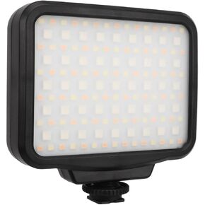 RGB Video Light, 2500 to 9900K Dimmable Photography Lighting with 21 Effects, Portable LED On Camera Video Lights, for Vlogging, Photography, Video Conference