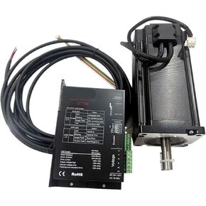 86mm Nema34 Closed Loop Stepper Motor 4.5N.M~12N.M with Closed Loop Stepper Motor Driver ECT86 Kit(ECT86 86AM120ED KIT)