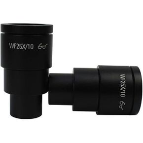 Microscope Accessories kit Slide Preparation camer WF 25X Stereo Microscope Hight Eyepoint Eyepiece Mounting Size 30mm Microscope Accessories