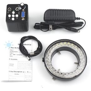 Microscope Accessories kit Slide Preparation camer 13MP 1080P Industrial Video Microscope Camera 130X Zoom C Mount Lens Microscope Accessories