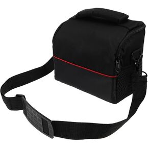 NUOBESTY 1PC DSLR Camera Storage Bag Compact Digital Camera Shoulder Bag for Outdoor Use Lightweight and Durable with Mesh Side Pocket for Accessories Protective and Flexible Design for Men