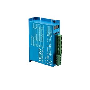 HSS57 Stepper Motor Drive Digital Display 0-200khz AC20-80V or DC 24-50V Encoder 1000 Lines 6.0A Suit for Nema23 Stepper Motor