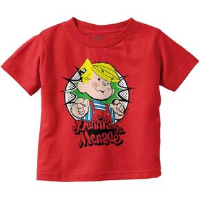 Brisco Brands Retro Old School Dennis The Menace Toddler Boy Girl T Shirt