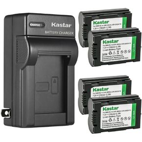 Kastar CGR-S602 AC Wall Battery Charger Replacement for Panasonic Lumix DMC-LC40, Lumix DMC-LC40A-K, Lumix DMC-LC40B, Lumix DMC-LC40D, Lumix DMC-LC40K, Lumix DMC-LC40S Camera