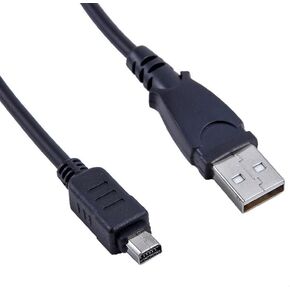 MaxLLTo™ USB Data +Battery Power Charger Cable Cord Lead for Olympus Camera Stylus SZ-16