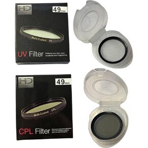 HD Optics CPL & UV Filters 49MM