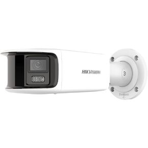 DS-2CD2T87G2P-LSU/SL 4mm 8MP 4K Color View Panoramic IP Camera Fixed Bullet Network Camera, Active Strobe Light&Audio Alarm, Smart Human/Vehicle, 24/7 Colorful Imaging, Built-in Audio, H.265+, IP67