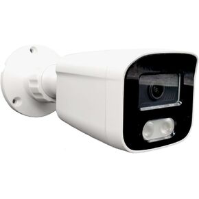 MULTIFORMAT 5MP TVI/AHD/CVI Analog BNC Weatherproof Full Color Bullet Camera w/ 2.8mm Lens