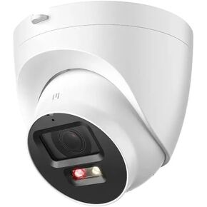 Diamond 4MP IP Full Color Turret Camera for Dahua IPC-HDW2449T-S-PV, 2.8mm Fixed Lens IR 98FT 2-Way Audio Active Deterrence Smart Dual Light True WDR VCA SD Slot