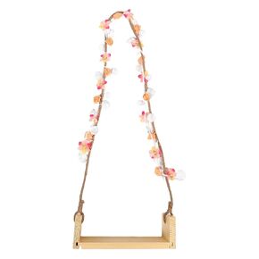 Newborn Photography Prop Wooden Swing Stand Toddler Child Photo Set Garden Swing Accessory